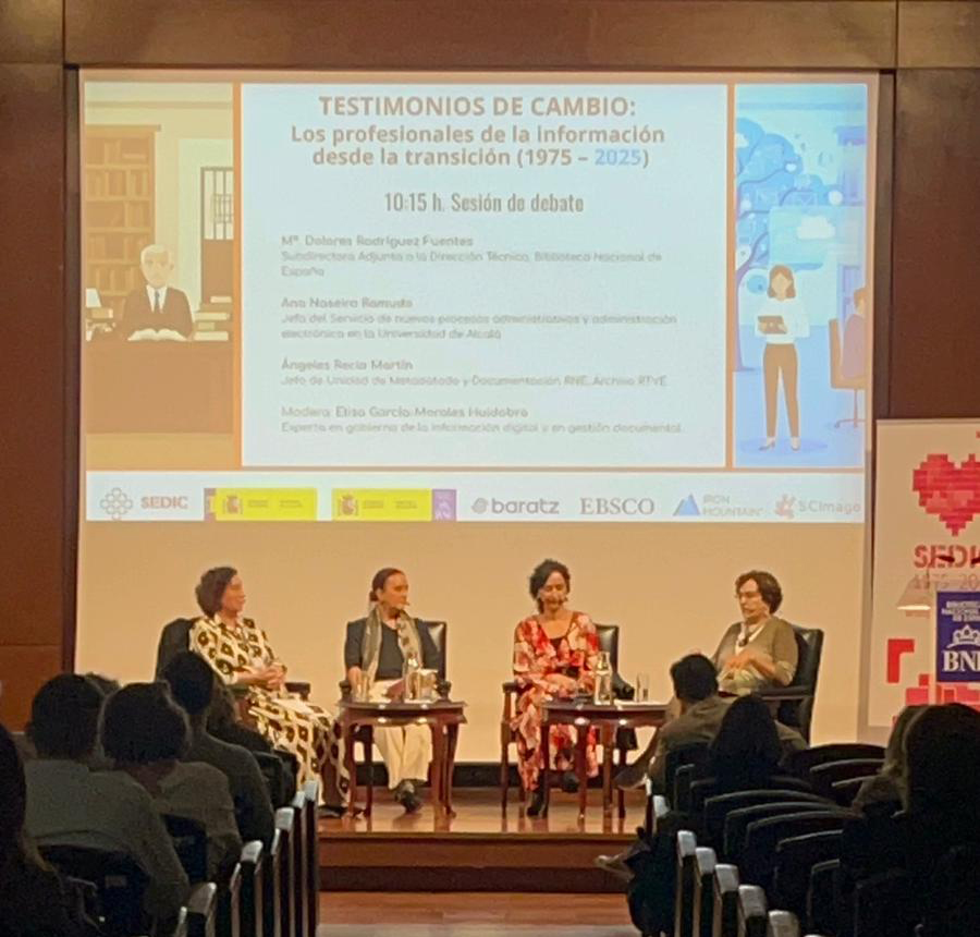 Desayuno profesional «TESTIMONIOS DE CAMBIO: Los profesionales de la información desde la transición (1975 – 2025)»